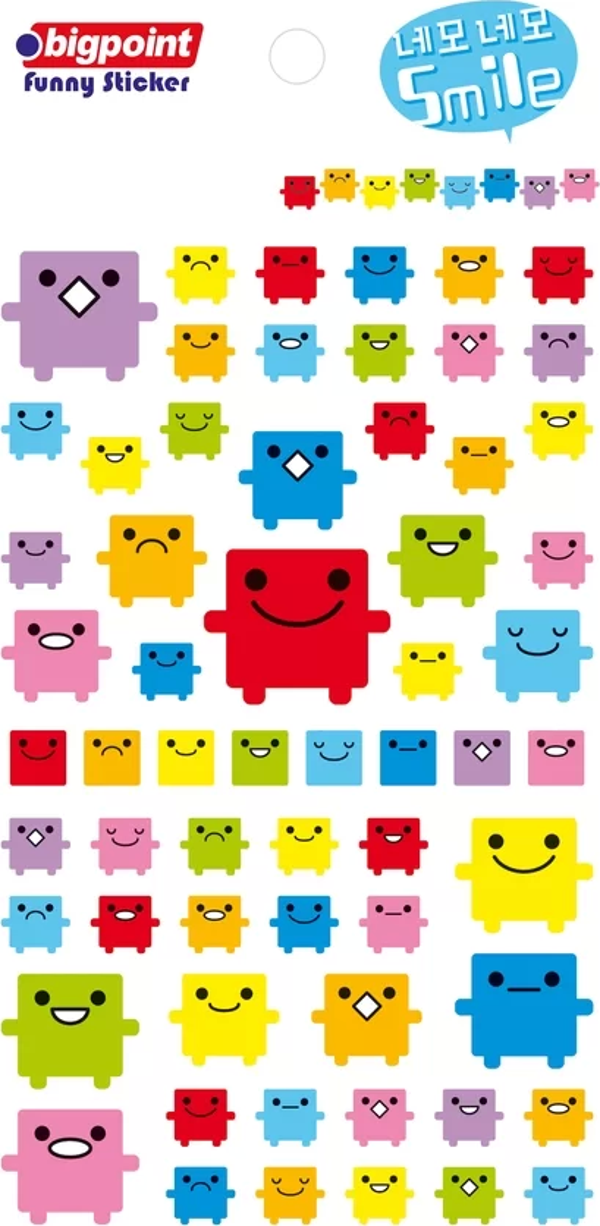 Bigpoint Sticker Robot Smile - Image 1