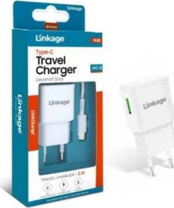Linkage Lkc-13 Type C 2.1 Amper Kablolu Hızlı Şarj Cihazı Seti - Image 1