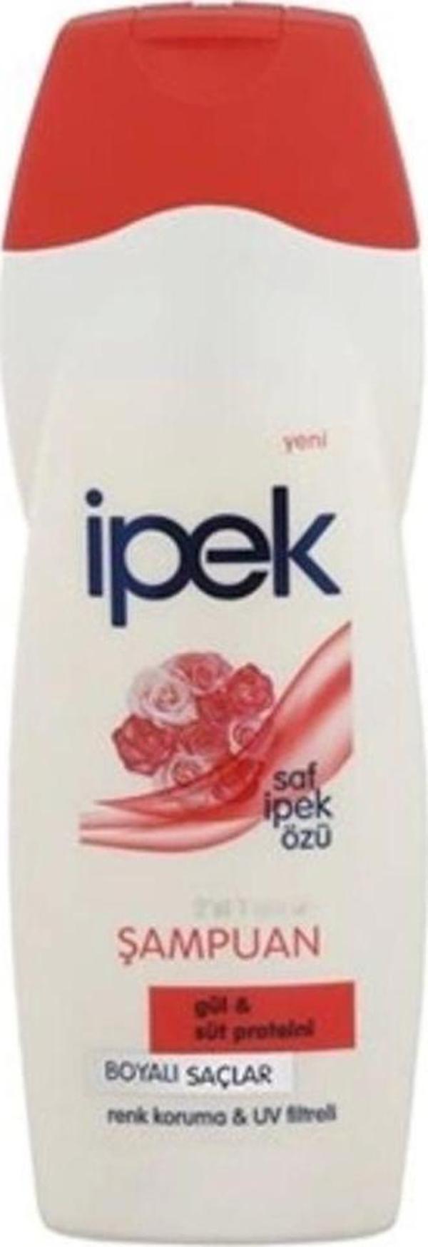 nefertiya İpek Şampuan Kırmızı Boyalı Gül 450 Ml X 12 Adet - Image 1