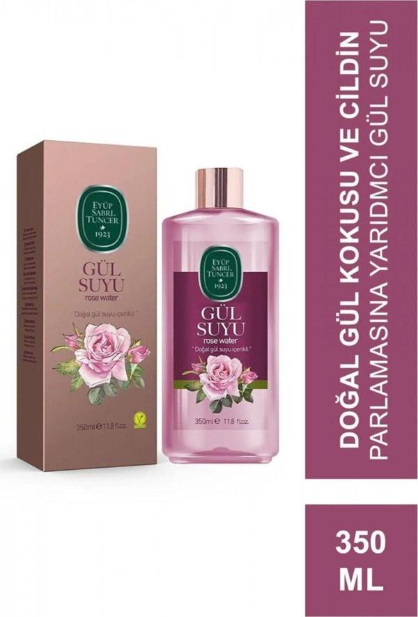 Perfume Jewels Eyüp Sabri Tuncer Gül Suyu X 6 Adet 350 Ml - Image 1