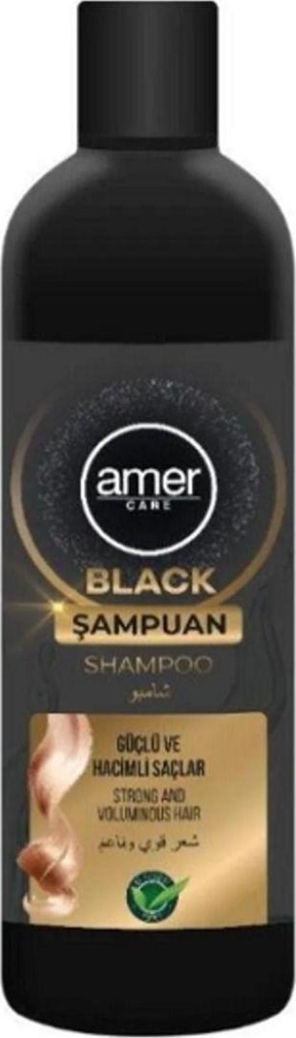 Simpak Amer Şampuan Black 600 Ml X 3 Adet - Image 1