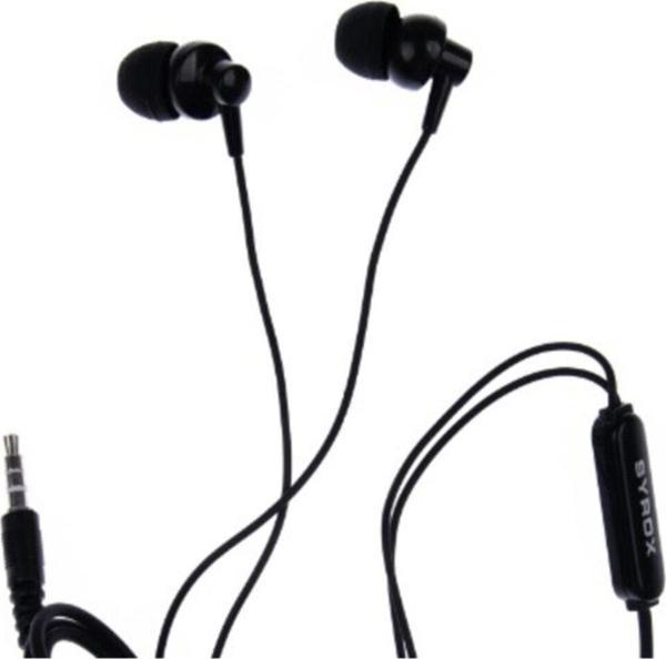 Syrox Siyah K13 Ekstra Bas Stereo Kulakiçi Kulaklık - Image 1