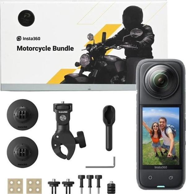 Insta360 X4 Kamera Motosiklet Kit - Image 1