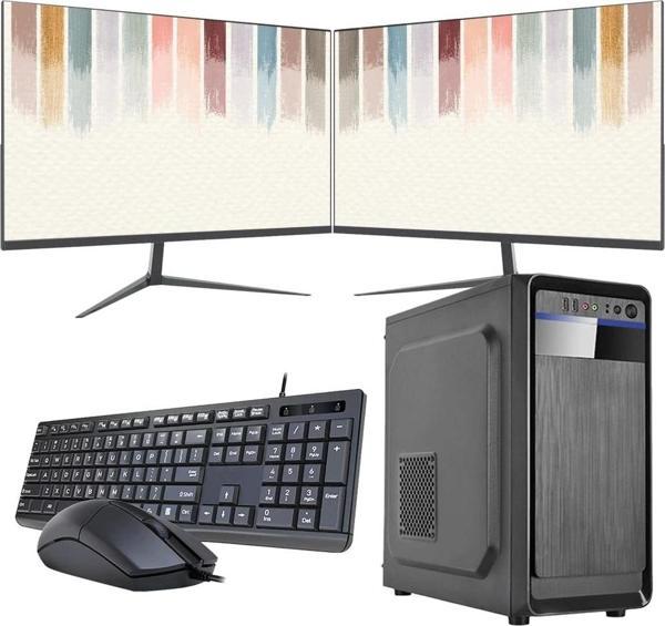 I7 12700 32GB DDR4 1TB M2 Çift 24" Monitörlü Ev ve Ofis Bilgisayarı (Business) - Image 1
