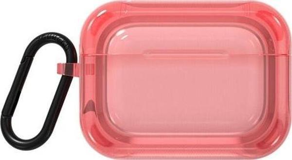 YoungKit Airpod Pro 2 Uyumlu Kılıf Saydam Jelly Tasarımlı Candy Serisi Kılıf Kırmızı - Image 1