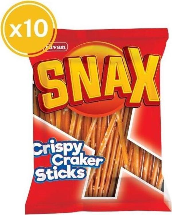 Elvan Snax Çubuk Kraker 150 Gr. 10 Adet (1 Kutu) - Image 1