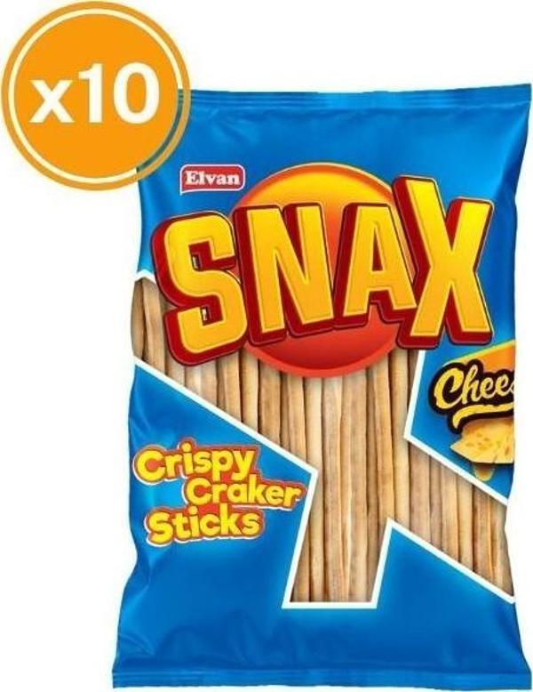 Snax Çubuk Kraker Peynirli 150 Gr. 10 Adet (1 Kutu) - Image 1