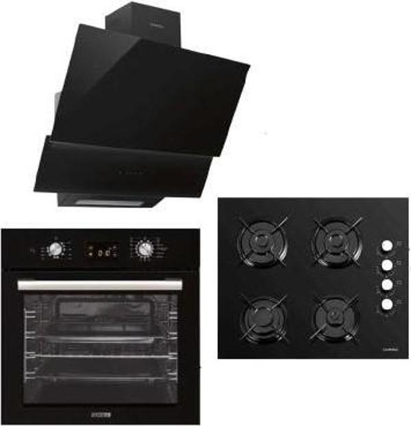 LUXELL ANKASTRE SİYAH OPALL SET (B66-SGF3 - LX-40TAHDF - DA6-835) - Image 1