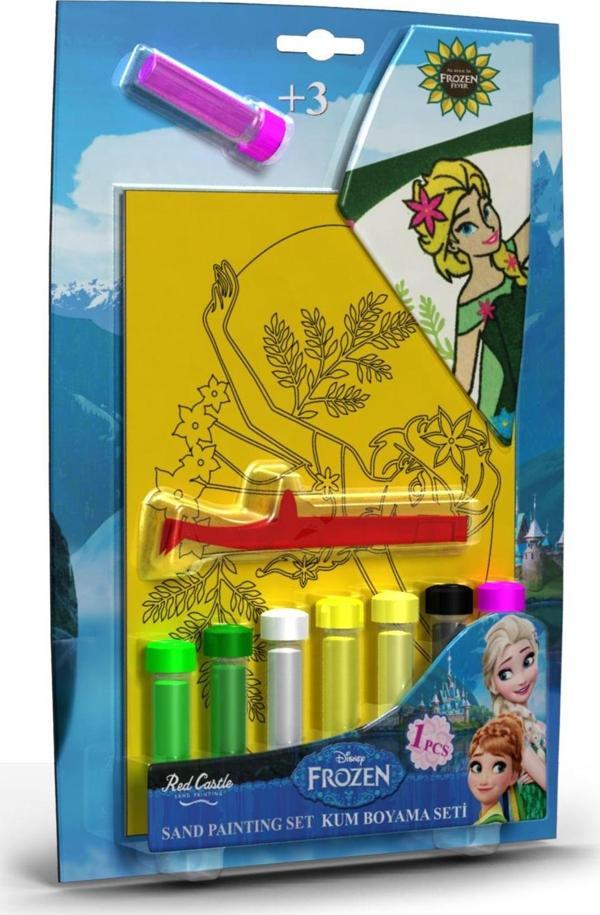 Disney Frozen Eğitici ve Eğlenceli Kum Boyama Seti- Red Castle BSS-15 - Image 1