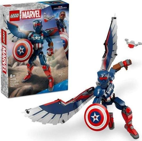 Lego Marvel Yeni Kaptan Amerika Yapım Figürü 76296 - Image 1