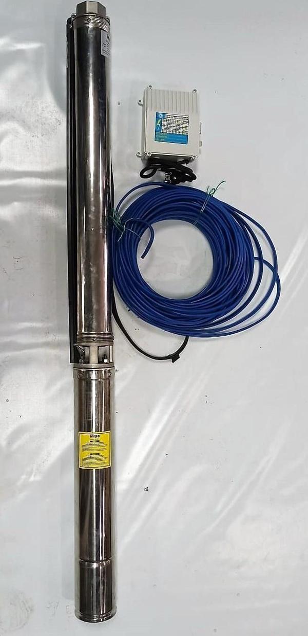 Impo Sk 406/13 Krom Başlıklı Derin Kuyu  2 Hp Monofaze Motorlu 30 mt Kablolu Panolu Dalgıç Pompa - Image 1