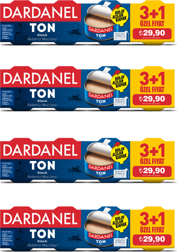 Dardanel 75 Grx4 Ton Balığı 4'Lü Paket - Image 1