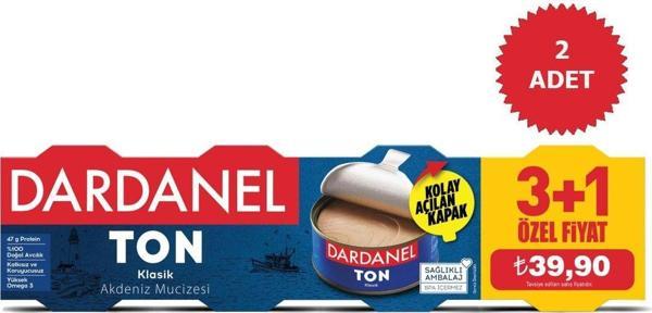 Dardanel Ayçiçekyağlı Ton Balığı 4X75G(3+1) 2 Adet - Image 1