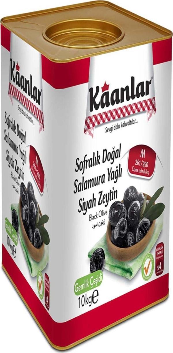 Kaanlar 261-290 (M) Yağlı Sele Zeytin 10 Kg - Image 1