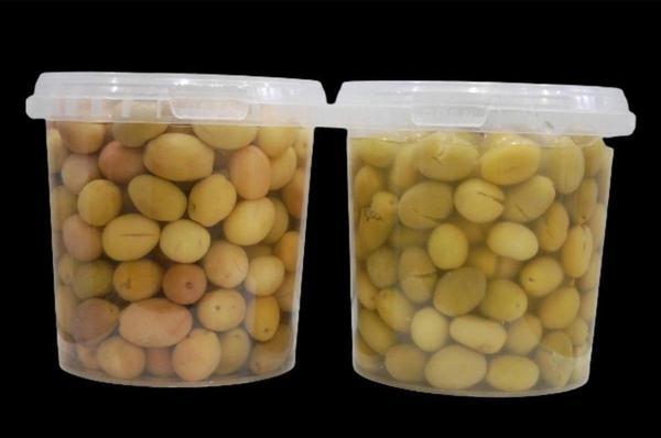 sadıcım Çizik 650 Gr + Kırma 650 Gr Yeşil Zeytin Pet Kavanoz - Image 1