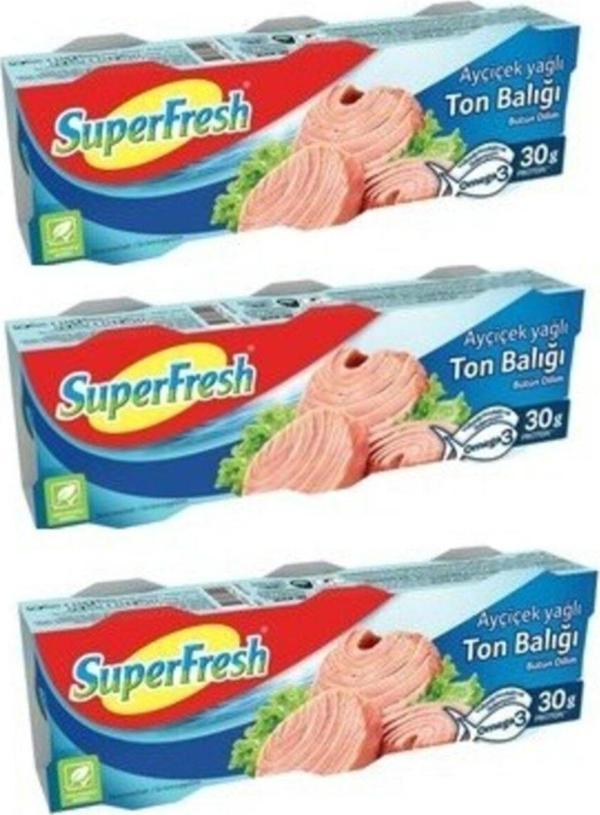 SuperFresh Süperfresh Klasik Ton Balığı 75 Gr X 9 Adet - Image 1