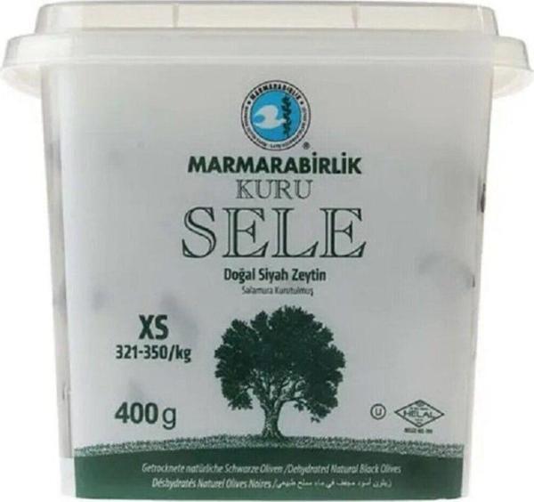 MarmaraBirlik Sele Kuru Zeytin 400 Gr - Image 1