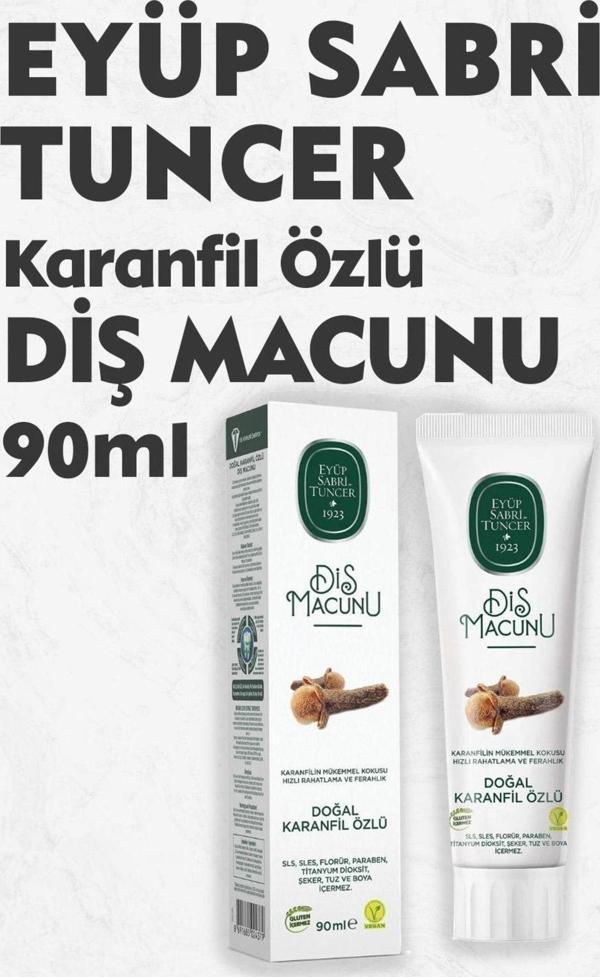 Eyüp Sabri Tuncer Diş Macunu Karanfil Özlü 90 Ml - Image 1
