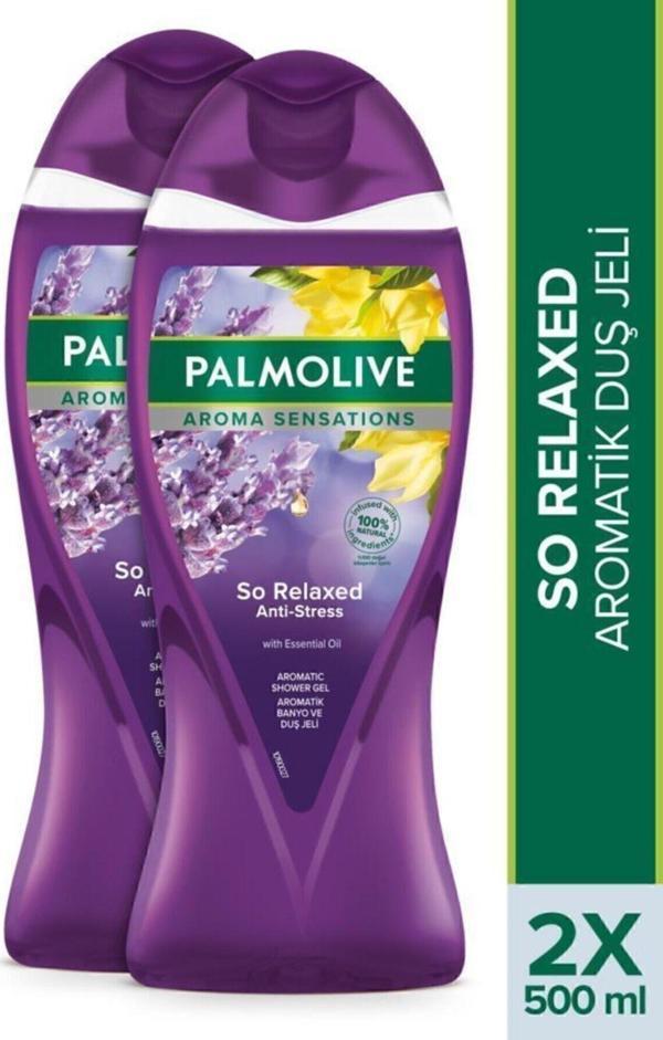 Palmolive Aroma Sensations So Relaxed Aromatik Banyo Ve Duş Jeli 2X 500 Ml - Image 1