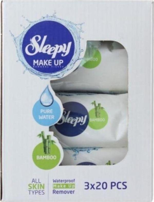 Sleepy Makyaj Temizleme Mendili 20'Li X 3 Adet - Image 1
