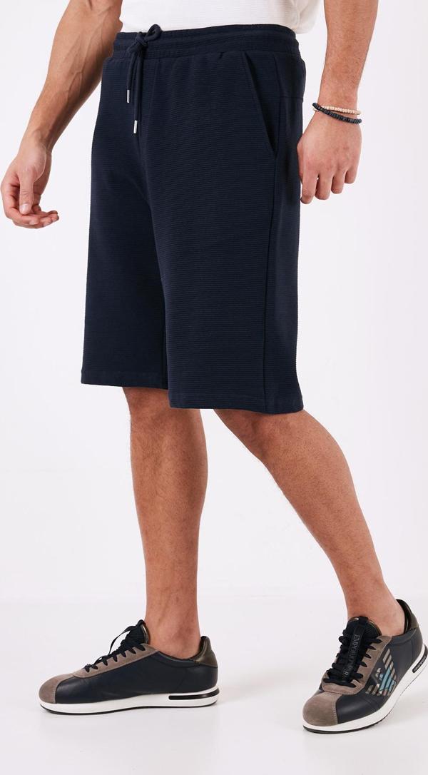 Buratti Pamuklu Relaxed Fit Cepli Erkek Short 5908023 İNDİGO - Image 1