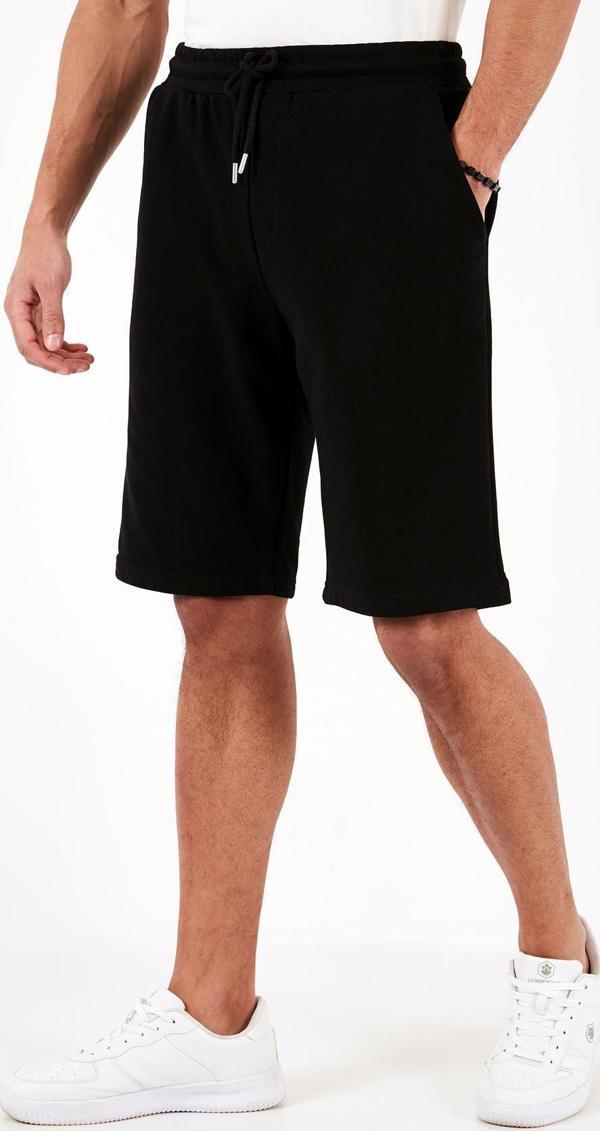 Buratti Pamuklu Belden Bağlamalı Cepli Regular Fit Erkek Short 5908042 SİYAH - Image 1