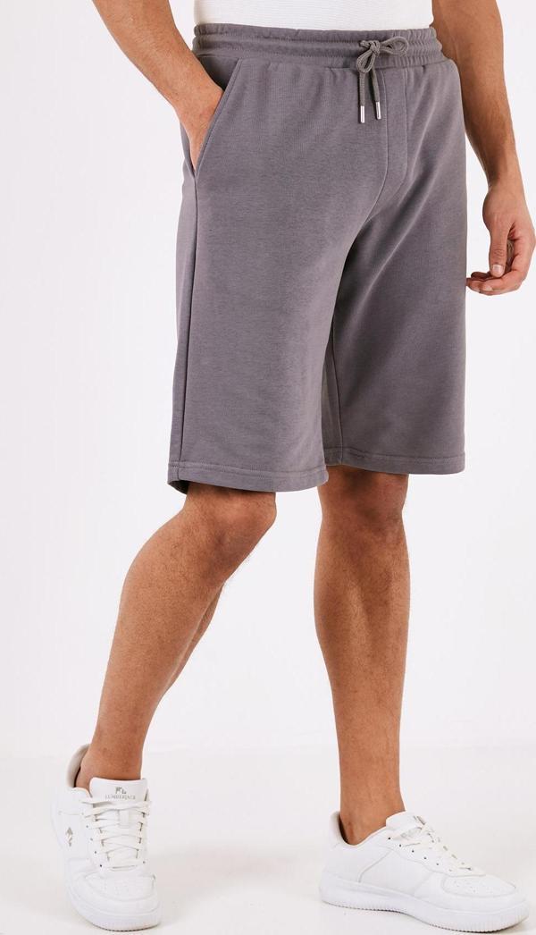 Buratti Pamuklu Belden Bağlamalı Cepli Regular Fit Erkek Short 5908042 ANTRASİT - Image 1