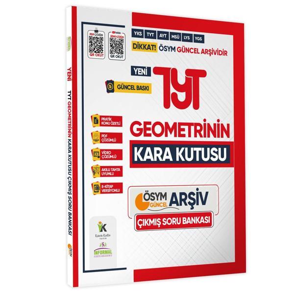 2025 TYT GEOMETRİNİN Kara Kutusu ÖSYM Çıkmış Soru Havuzu Bankası Konu Özetli Video/PDF Çözümlü - Karakutu Yayınları - Image 1