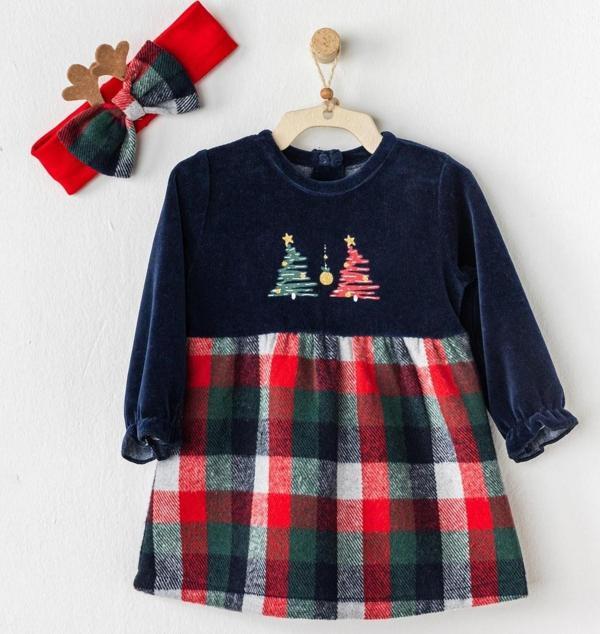 Andywawa New Year Bebek Elbise Takımı Ac24428 - Image 1