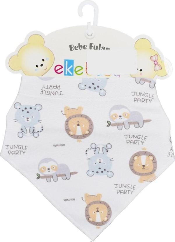 Ekebaby Penye Baskılı Fular Önlük 11980 - Image 1