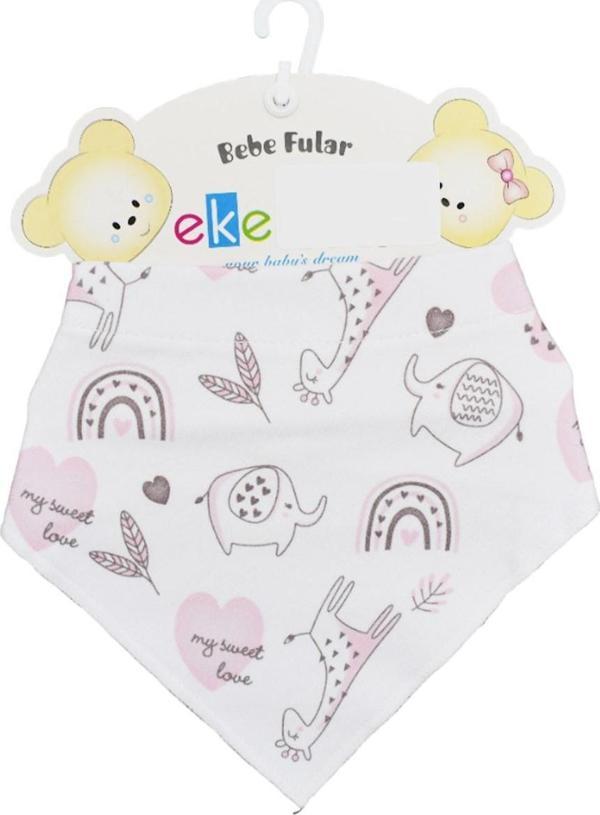 Ekebaby Penye Baskılı Fular Önlük 11980 - Image 1