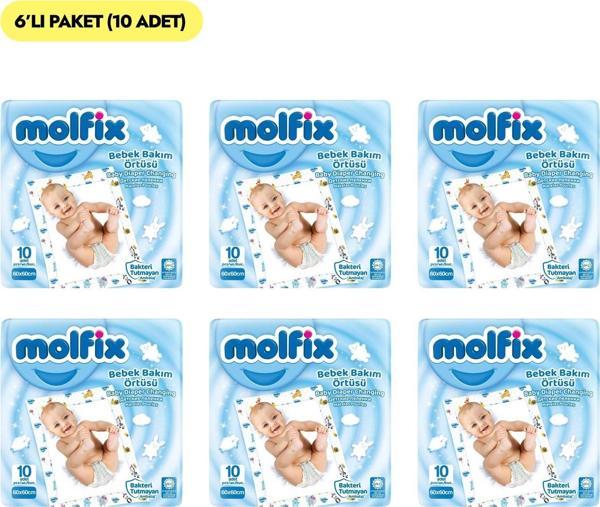 Molfix Bebek Bakım Örtüsü 10 Adet X 6 Paket - Image 1