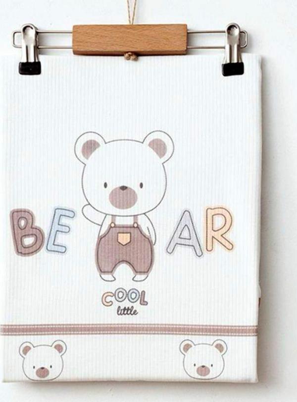 Minituffy Penye Bear Desenli Battaniye 1004 - Image 1