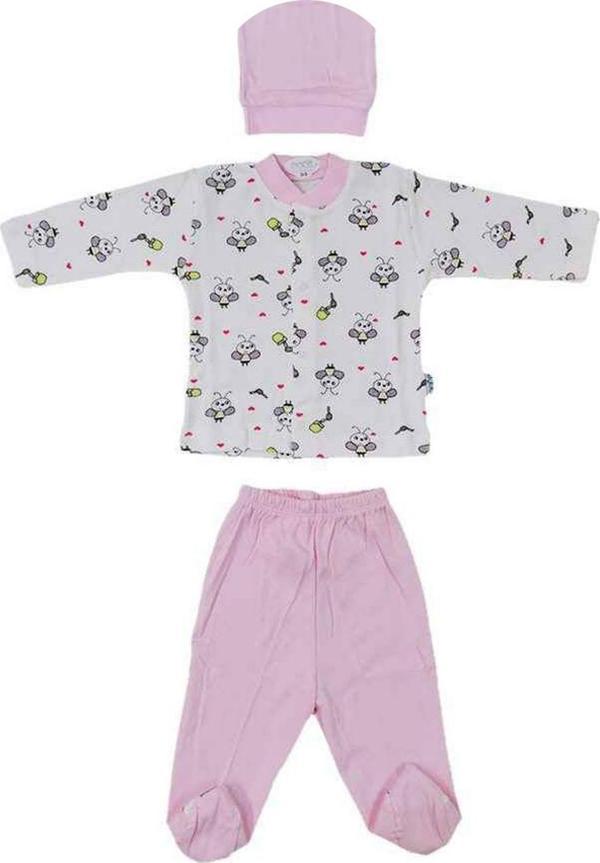 Sebi Bebe Arı Baskılı Pijama Takımı 2238 - Image 1
