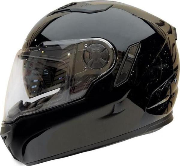 Zeus Zs-813a Kapalı Kask Siyah X-SMALL - Image 1