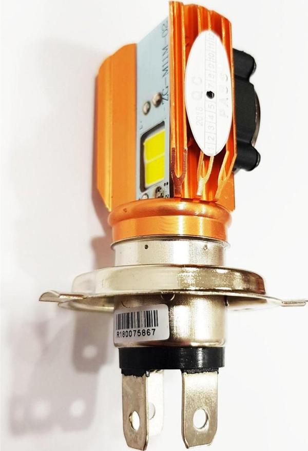 Motospartan Far Ampulü Led H4 M11m (uzun Kısa) Honda Dıo 2021 Actıva 125s Spacy Alpha Pulsar Ns200 D - Image 1
