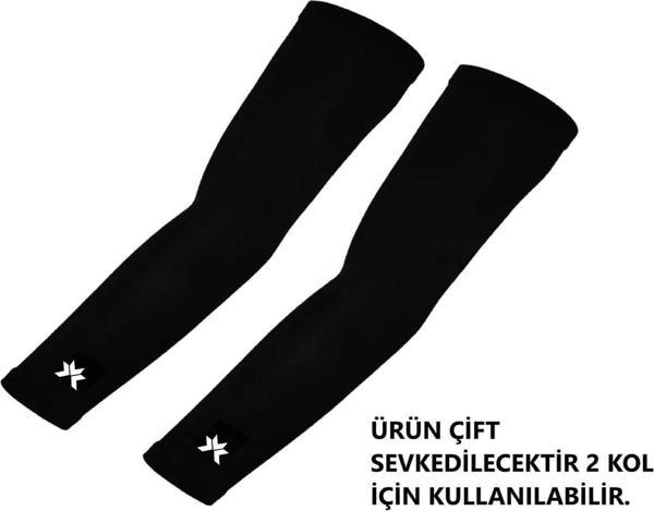 Prothoon Unısex Siyah Net Spor Tactel Basketbol Voleybol Kolluğu 1 Çift Nts20211011-001/2 - Image 1