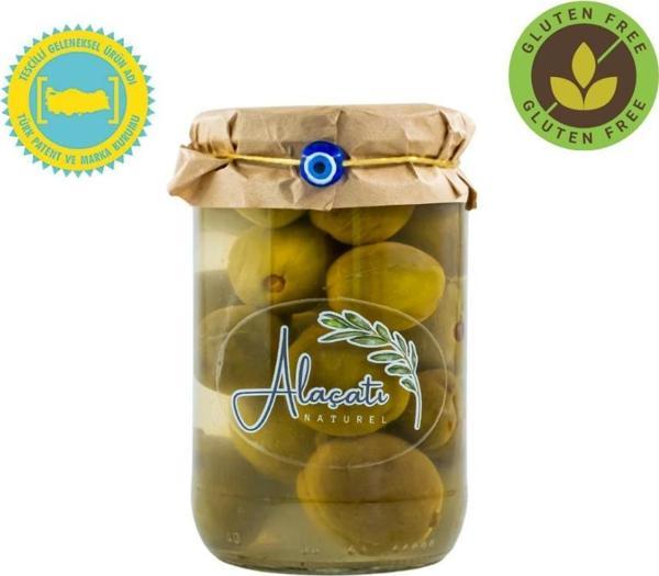 Alaçatı Naturel Doğal Çağla Turşusu 660cc Süzme 300 g e - Image 1