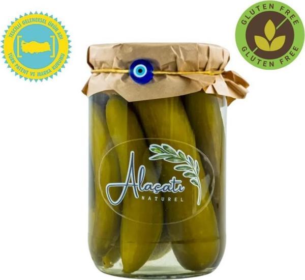 Alaçatı Naturel Doğal Çubuk Salata Turşusu 660cc Süzme 300 g e - Image 1