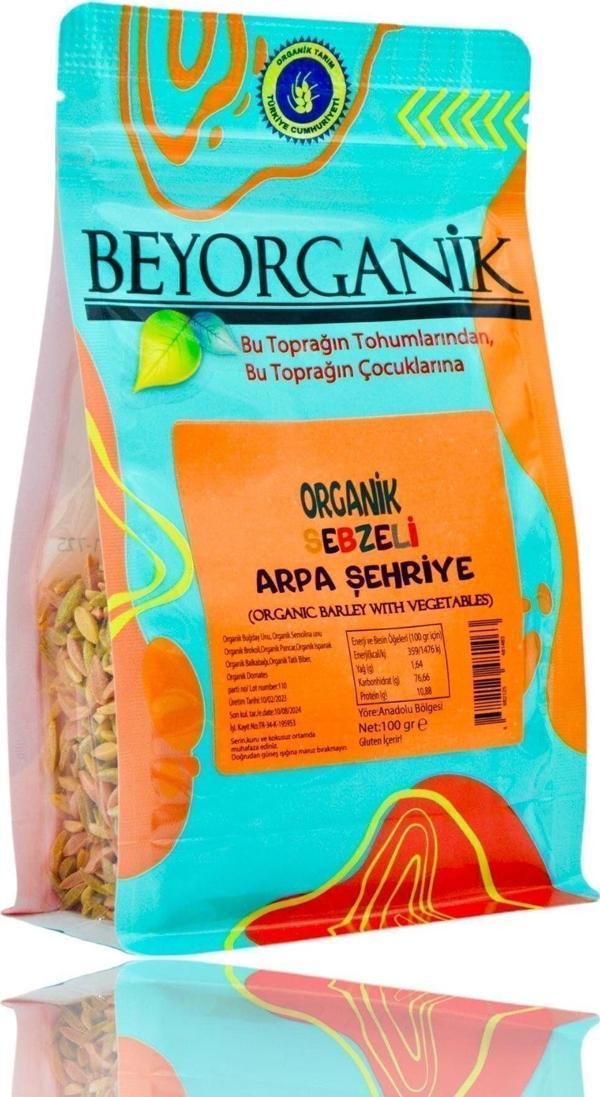 Beyorganik Organik Sebzeli Arpa Şehriye 300Gr - Image 1