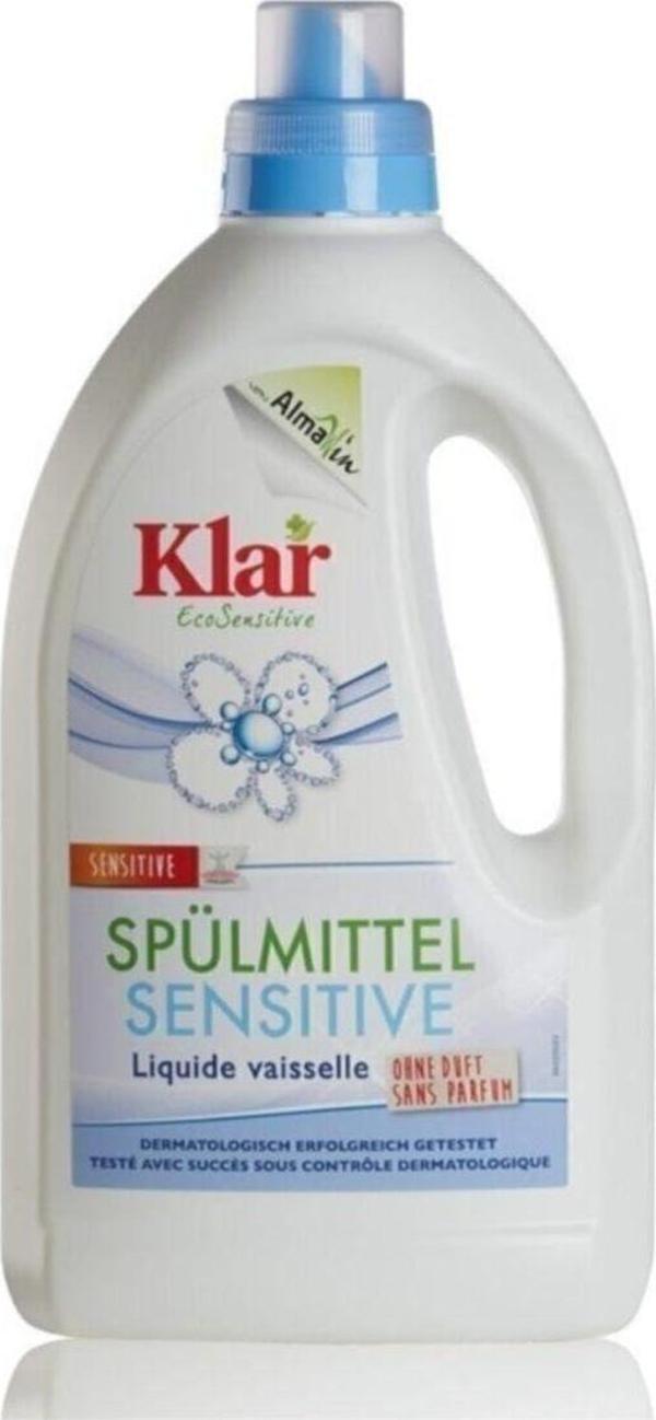 Klar Organik Elde Bulaşık Yıkama Sıvısı - Kokusuz 1.5 Lt. - Image 1