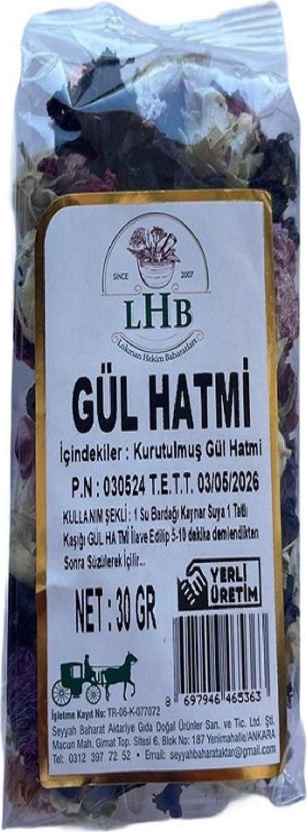 Lokman Hekim Baharat Gül Hatmi 30 Gr - Image 1