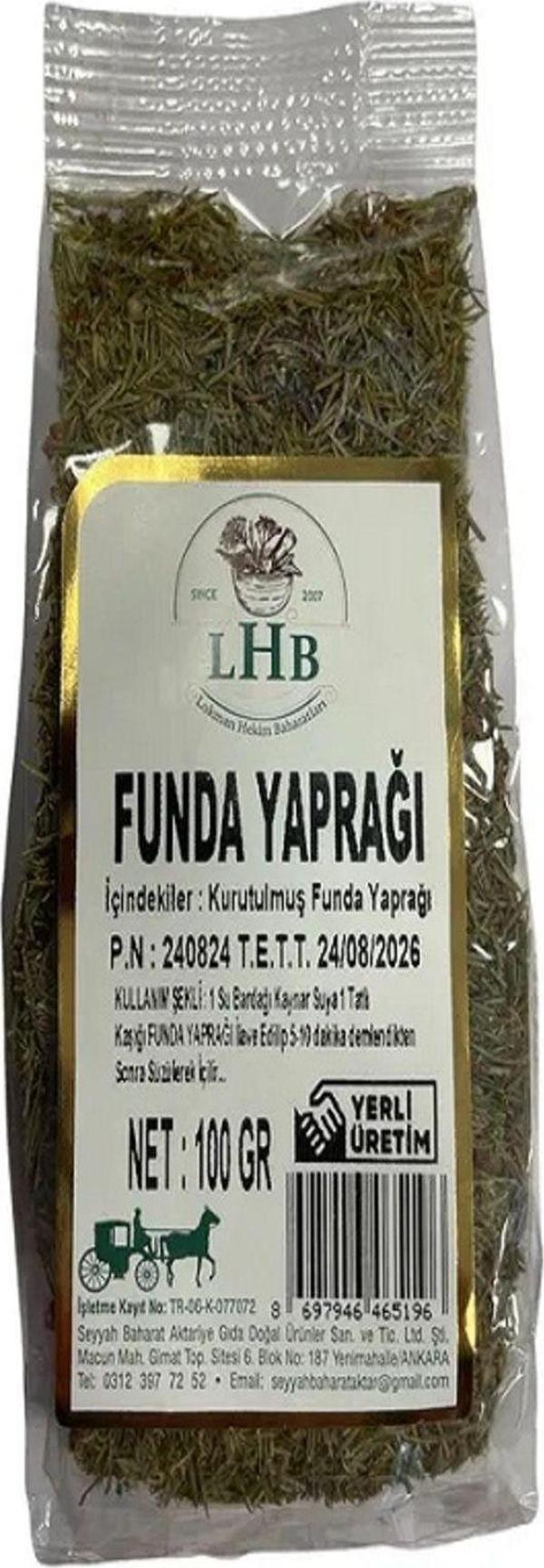 Lokman Hekim Baharat Funda Yaprağı 100 Gr - Image 1
