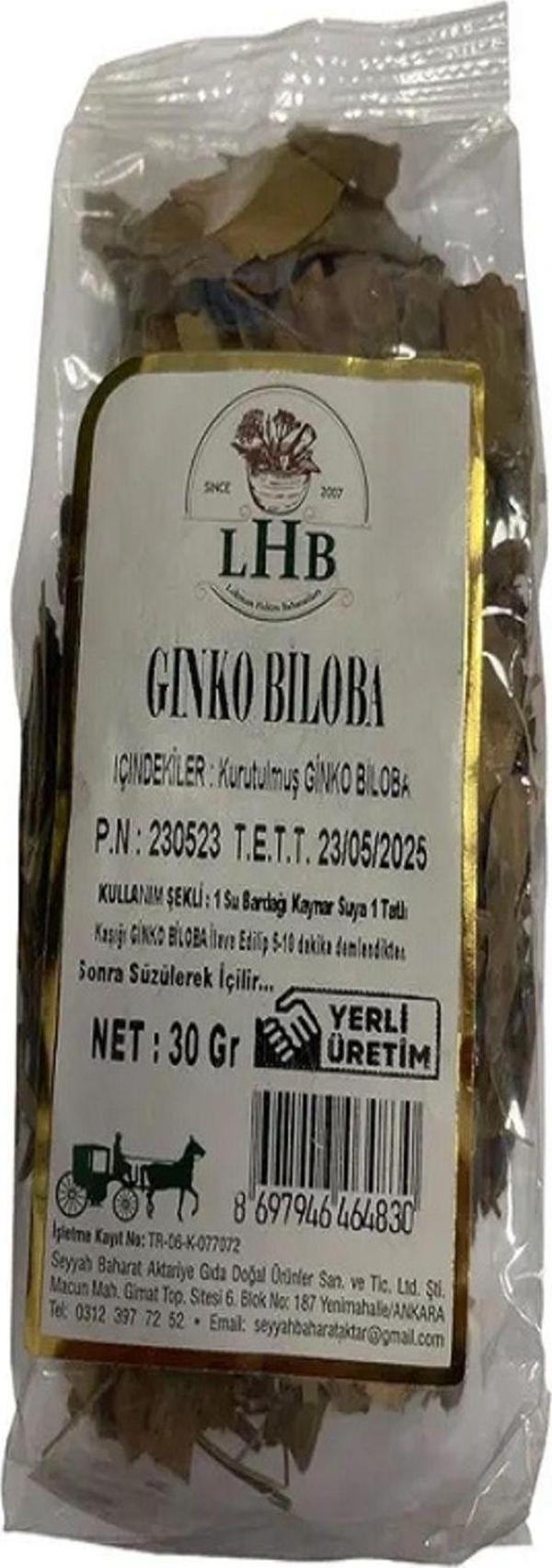 Lokman Hekim Baharat Ginkgo Biloba 30 Gr - Image 1