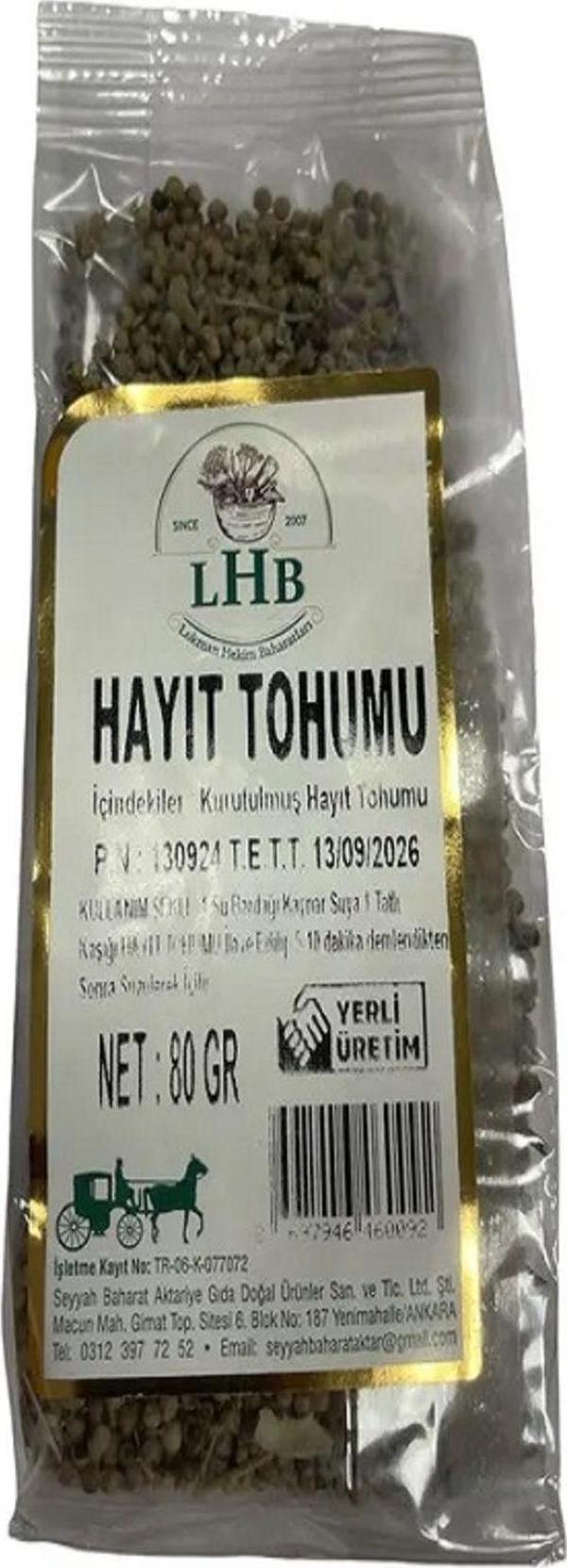 Lokman Hekim Baharat Hayıt Tohumu 80 Gr - Image 1