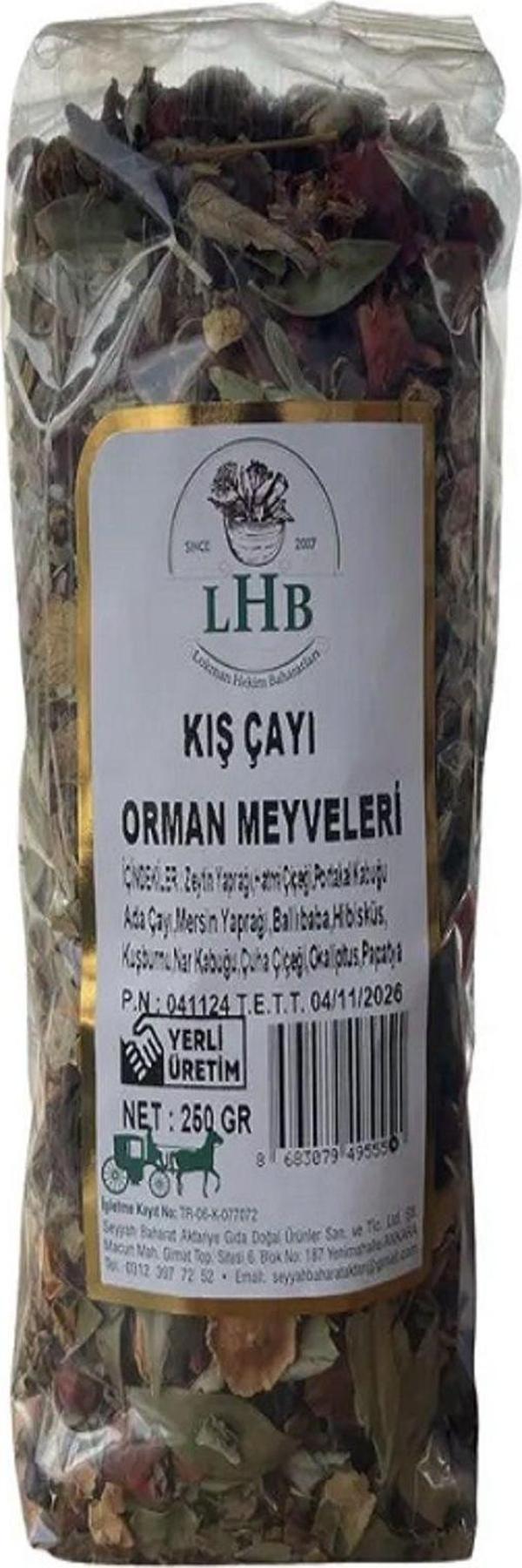 Lokman Hekim Baharat Kış Çayı Orman Meyveleri 250 Gr - Image 1
