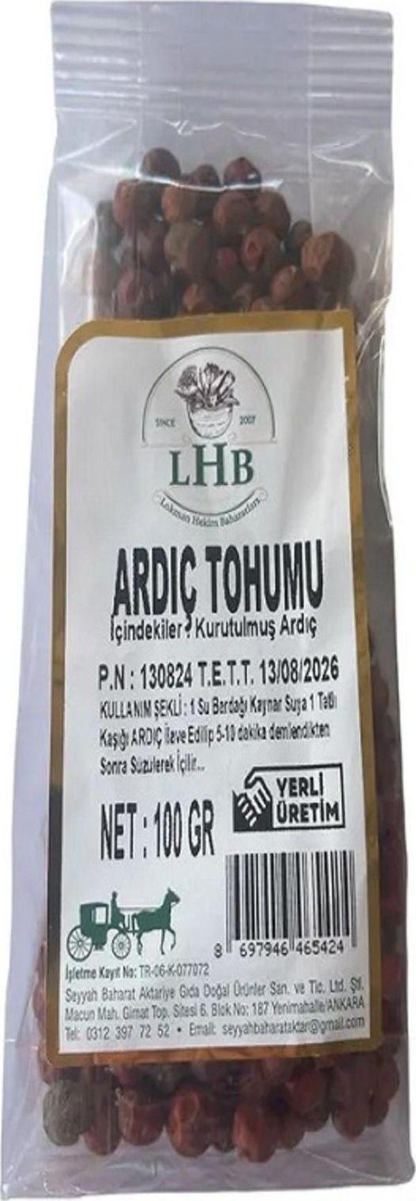 Lokman Hekim Baharat Ardıç Tohumu 100 Gr - Image 1