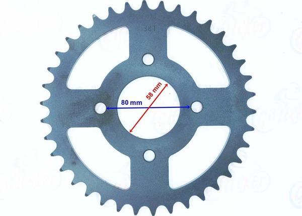 250Mct Arka Dişli 520-38T İç 58 Mm Öm - Image 1