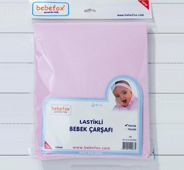 Bebefox Lastikli Bebek Yatak Çarşafı 70X135 Cm 068 - Image 1