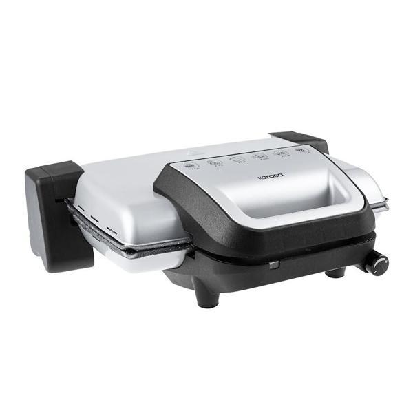 Karaca Pearl Whıte Granit Izgara ve Tost Makinesi 1800w 6 Dilim Kapasiteli - Image 1
